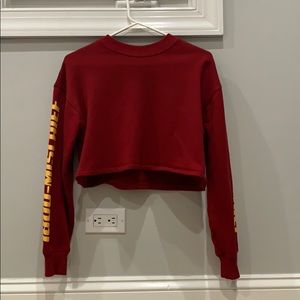 Forever 21 Cropped Crewneck